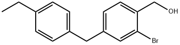 (2-bromo-4-(4-ethylbenzyl) Structure