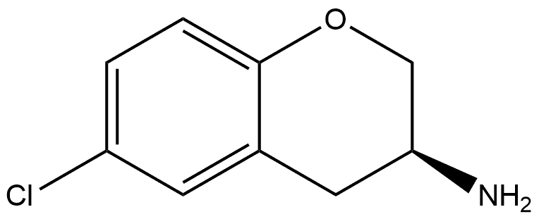 (S)-6-chlorochroman-3-amine Structure