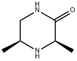 2-Piperazinone, 3,5-dimethyl-, (3R,5S)- 구조식 이미지