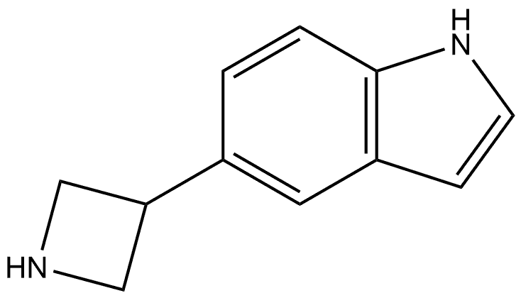 5-(azetidin-3-yl)-1H-indole Structure