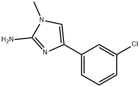 4-(3-chlorophenyl)-1-methyl-1H-imidazol-2-amine Structure