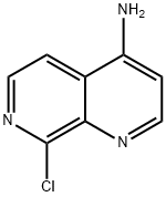 1,7-Naphthyridin-4-amine, 8-chloro- Structure