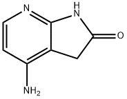 2H-Pyrrolo[2,3-b]pyridin-2-one, 4-amino-1,3-dihydro- Structure