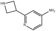 2-(3-Azetidinyl)-4-pyridinamine Structure