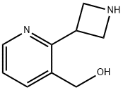 2-(3-Azetidinyl)-3-pyridinemethanol Structure