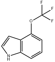 4-(Trifluoromethoxy)-1H-indole Structure