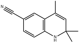 2,2,4-trimethyl-1,2-dihydroquinoline-6-carbonitrile Structure