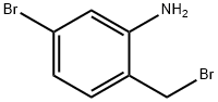 Benzenamine, 5-bromo-2-(bromomethyl)- Structure