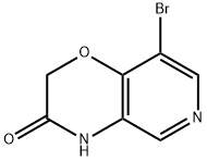 8-bromo-2H,3H,4H-pyrido[4,3-b][1,4]oxazin-3-one Structure