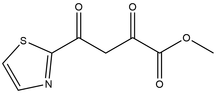 Methyl 2,4-Dioxo-4-(2-thiazolyl)butanoate Structure