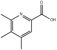 2-Pyridinecarboxylic acid, 4,5,6-trimethyl- Structure