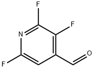 2,3,6-trifluoropyridine-4-carbaldehyde Structure