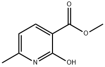 3-Pyridinecarboxylic acid, 2-hydroxy-6-methyl-, methyl ester Structure