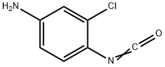 4-Amino-2-chlorophenylisocyanate Structure