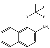 1-(Trifluoromethoxy)naphthalen-2-amine Structure