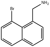 1-(Aminomethyl)-8-bromonaphthalene Structure