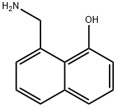 1-(Aminomethyl)-8-hydroxynaphthalene Structure