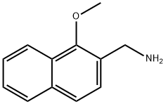 2-(Aminomethyl)-1-methoxynaphthalene Structure