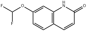 7-(Difluoromethoxy)quinolin-2(1H)-one Structure