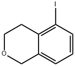 3,4-Dihydro-5-iodo1H-2-benzopyran Structure