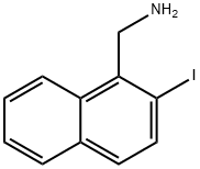 1-(Aminomethyl)-2-iodonaphthalene 구조식 이미지