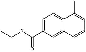 Ethyl 1-methylnaphthalene-6-carboxylate Structure