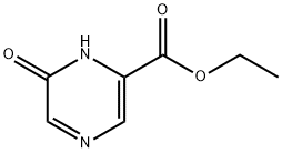 2-Pyrazinecarboxylic acid, 1,6-dihydro-6-oxo-, ethyl ester Structure