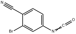 3-Bromo-4-cyanophenylisocyanate Structure