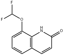 8-(Difluoromethoxy)quinolin-2(1H)-one Structure