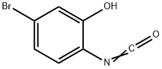 4-Bromo-2-hydroxyphenylisocyanate Structure