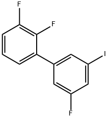 3'-Iodo-2,3,5'-trifluorobiphenyl Structure