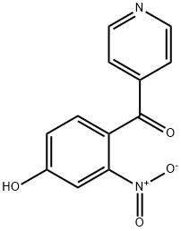 4-(4-Hydroxy-2-nitrobenzoyl)pyridine Structure