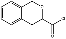 3,4-Dihydro-1H-2-benzopyran-3-carbonyl chloride Structure