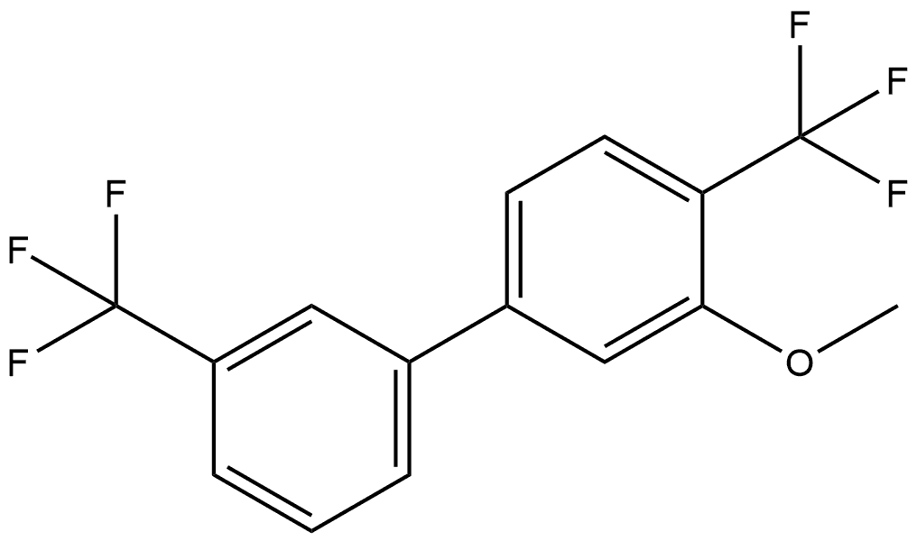 3-Methoxy-3',4-bis(trifluoromethyl)-1,1'-biphenyl Structure