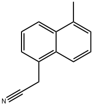 1-Methylnaphthalene-5-acetonitrile Structure