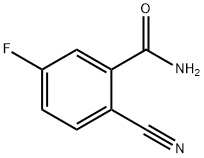 Benzamide, 2-cyano-5-fluoro- 구조식 이미지