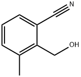 Benzonitrile, 2-(hydroxymethyl)-3-methyl- 구조식 이미지