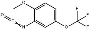 Benzene, 2-isocyanato-1-methoxy-4-(trifluoromethoxy)- Structure