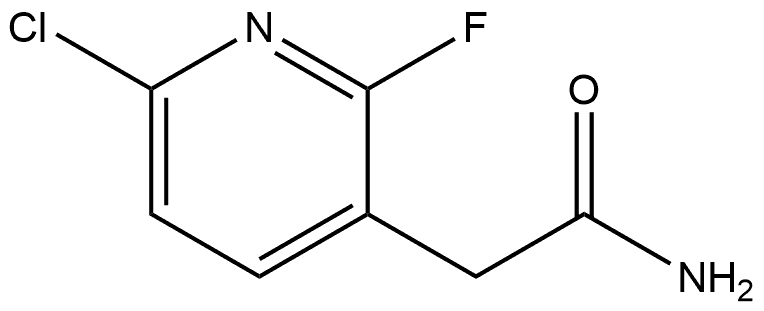 2-(6-Chloro-2-Fluoropyridin-3-yl)Acetamid Structure