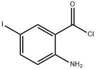 Benzoyl chloride, 2-amino-5-iodo- Structure