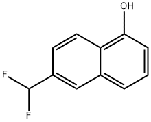 2-(Difluoromethyl)-5-naphthol 구조식 이미지