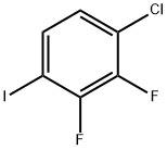 Benzene, 1-chloro-2,3-difluoro-4-iodo- Structure
