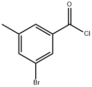 Benzoyl chloride, 3-bromo-5-methyl- Structure