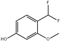 Phenol, 4-(difluoromethyl)-3-methoxy- 구조식 이미지