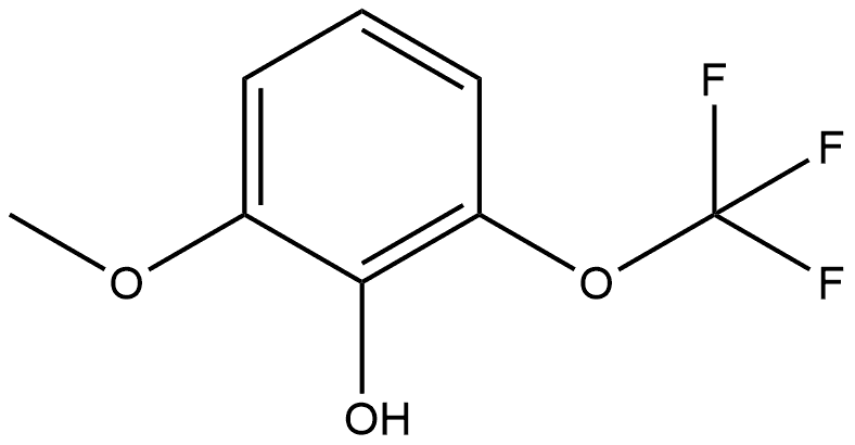 2-Methoxy-6-(trifluoromethoxy)phenol Structure