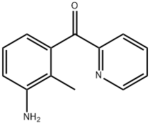 2-(3-Amino-2-methylbenzoyl)pyridine Structure