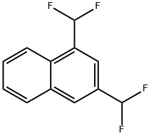 1,3-Bis(difluoromethyl)naphthalene 구조식 이미지