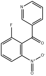 3-(2-Fluoro-6-nitrobenzoyl)pyridine Structure