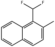 1-(Difluoromethyl)-2-methylnaphthalene Structure