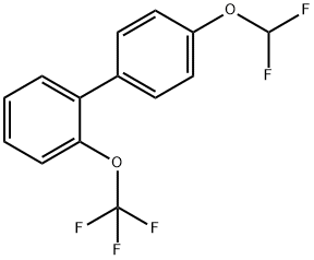 4'-(Difluoromethoxy)-2-(trifluoromethoxy)biphenyl Structure